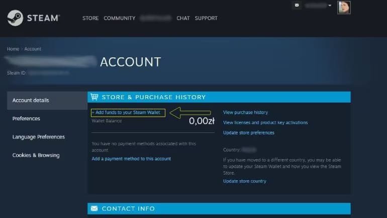 آموزش فعال سازی گیفت کارت استیم