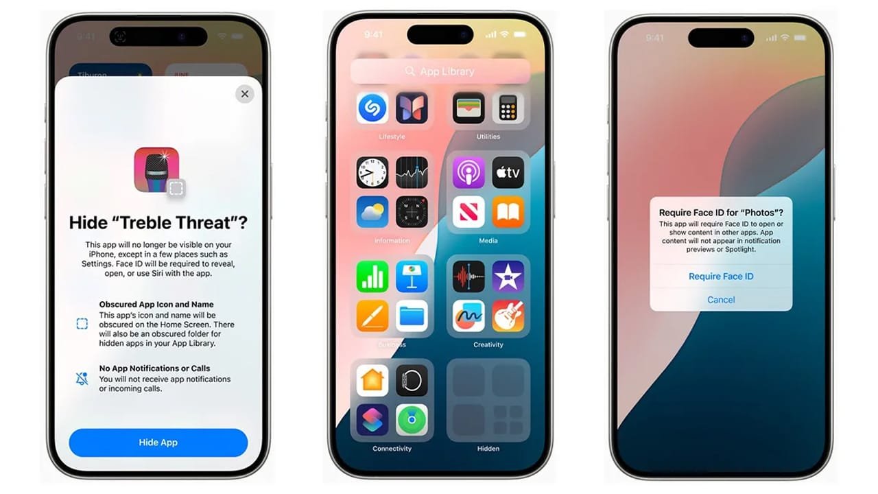 new privacy features ios18
