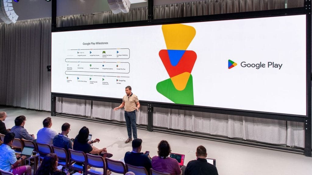 گوگل پلی با هوش مصنوعی