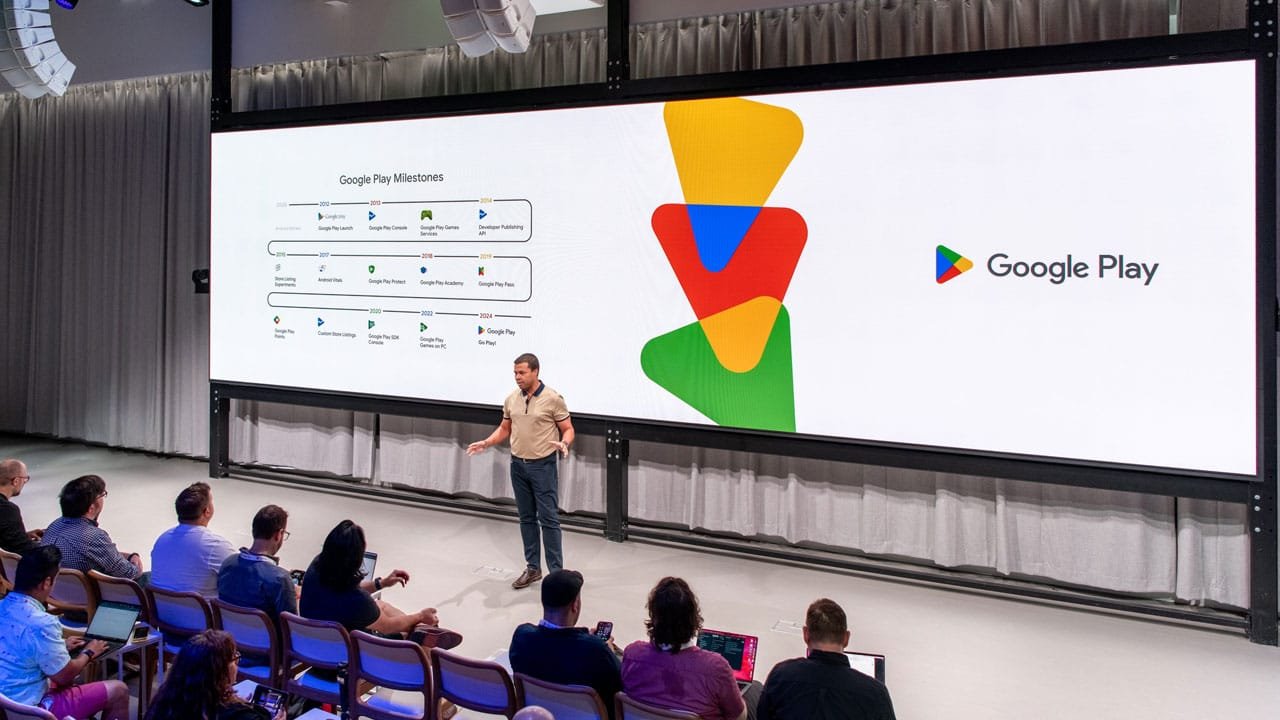 گوگل پلی با هوش مصنوعی