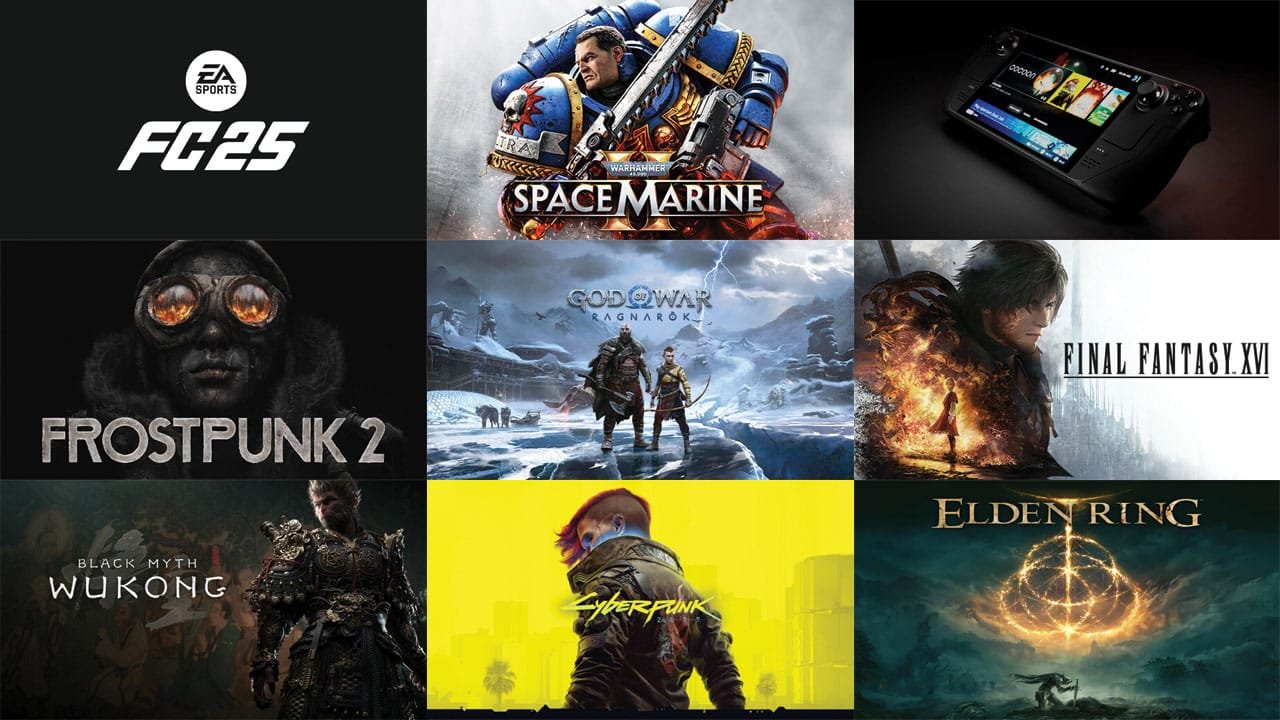 ۱۰ بازی پرفروش استیم در هفته سی‌و‌نهم ۲۰۲۴