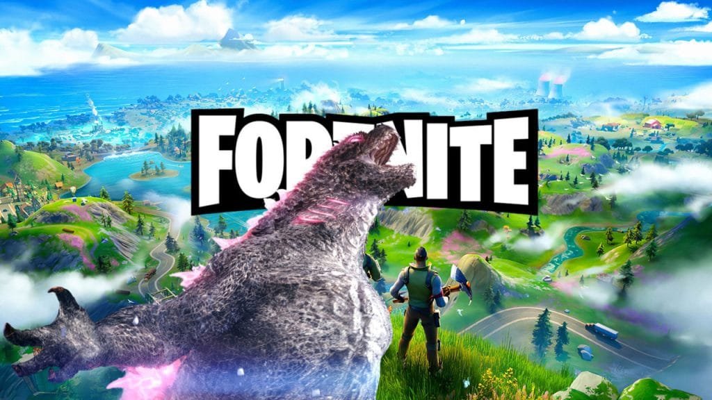 گودزیلا به فورتنایت پیوست