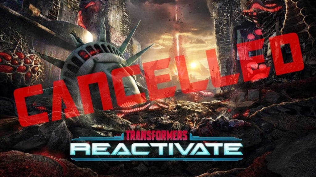 لغو ساخت Transformers Reactivate