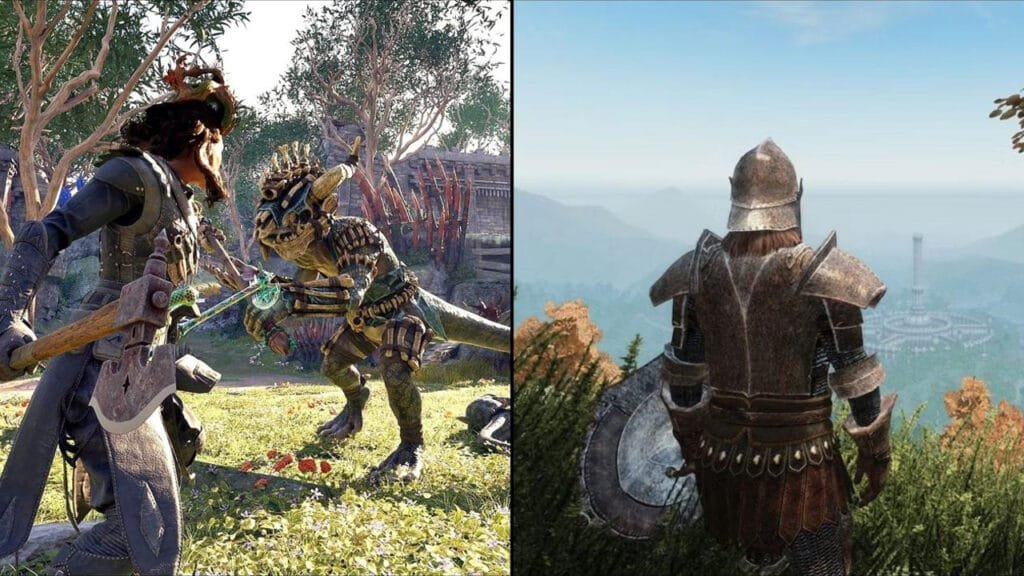 مقایسه Avowed و The Elder Scrolls 4 Oblivion نشان‌دهنده افت گیم‌پلی