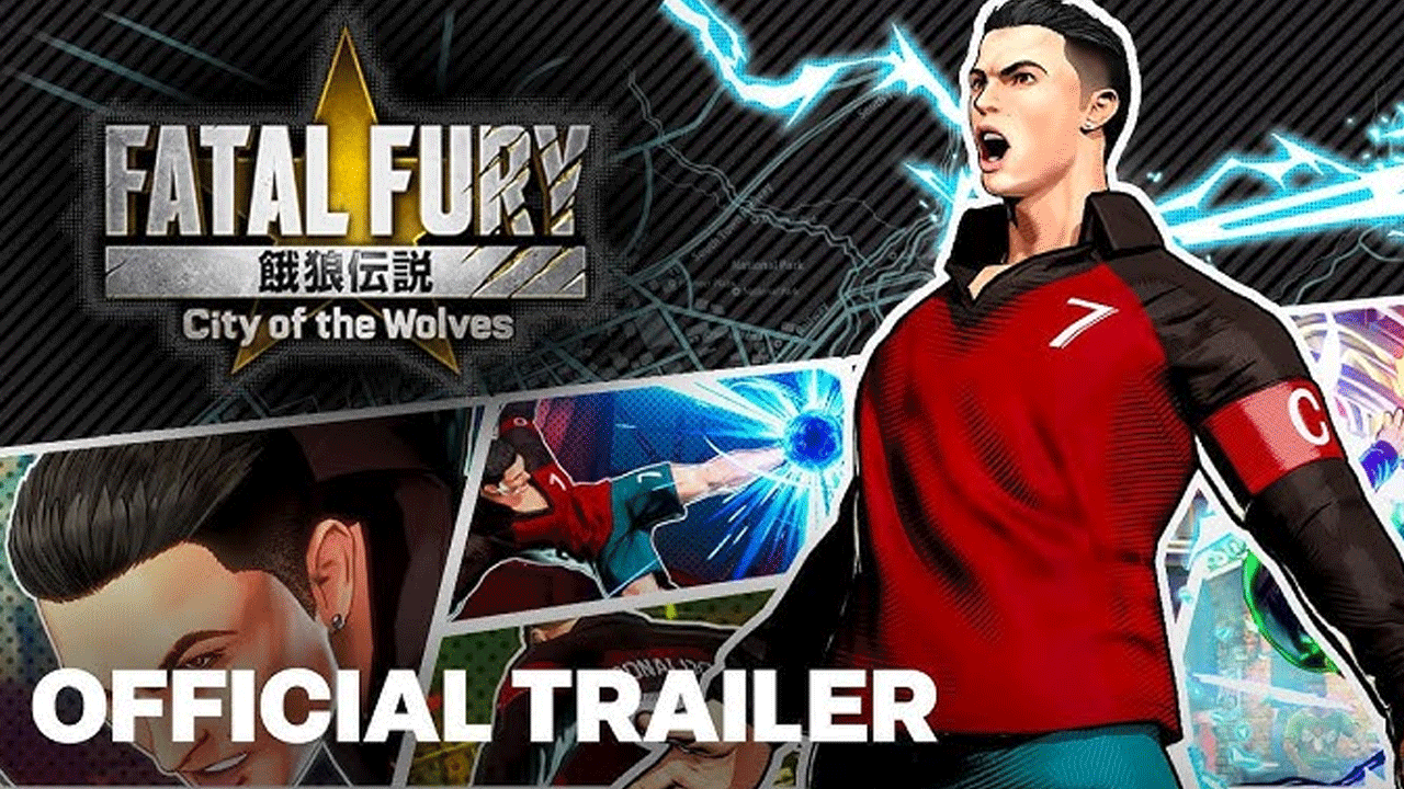 حضور کریستیانو رونالدو در تریلر جدید بازی مبارزه‌ای Fatal Fury City of Wolves